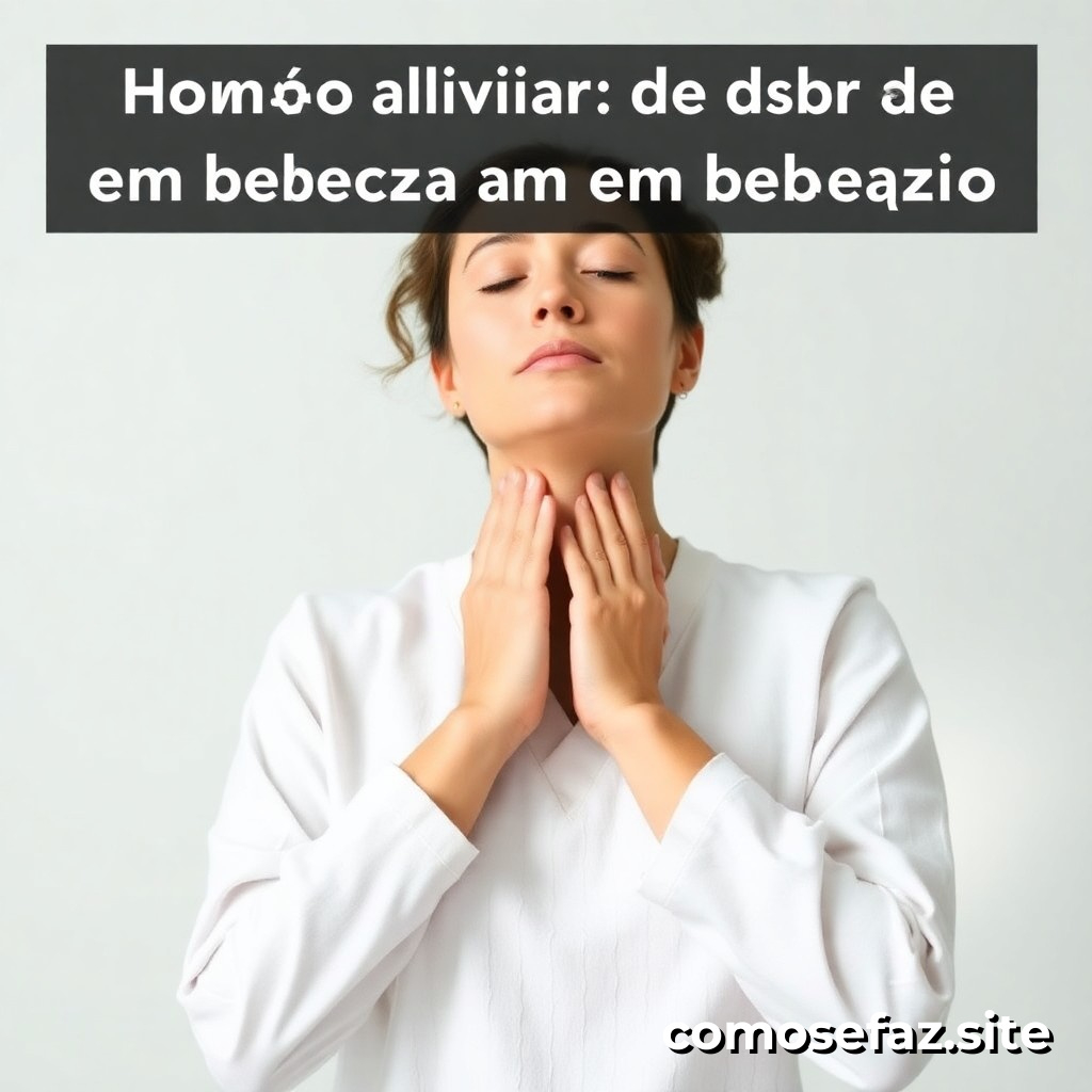 Como aliviar dor de cabeça em casa com técnicas de respiração