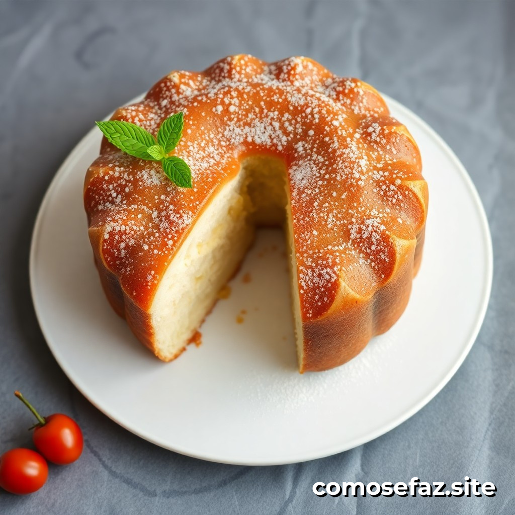 Como fazer um bolo de fubá perfeito sem farinha