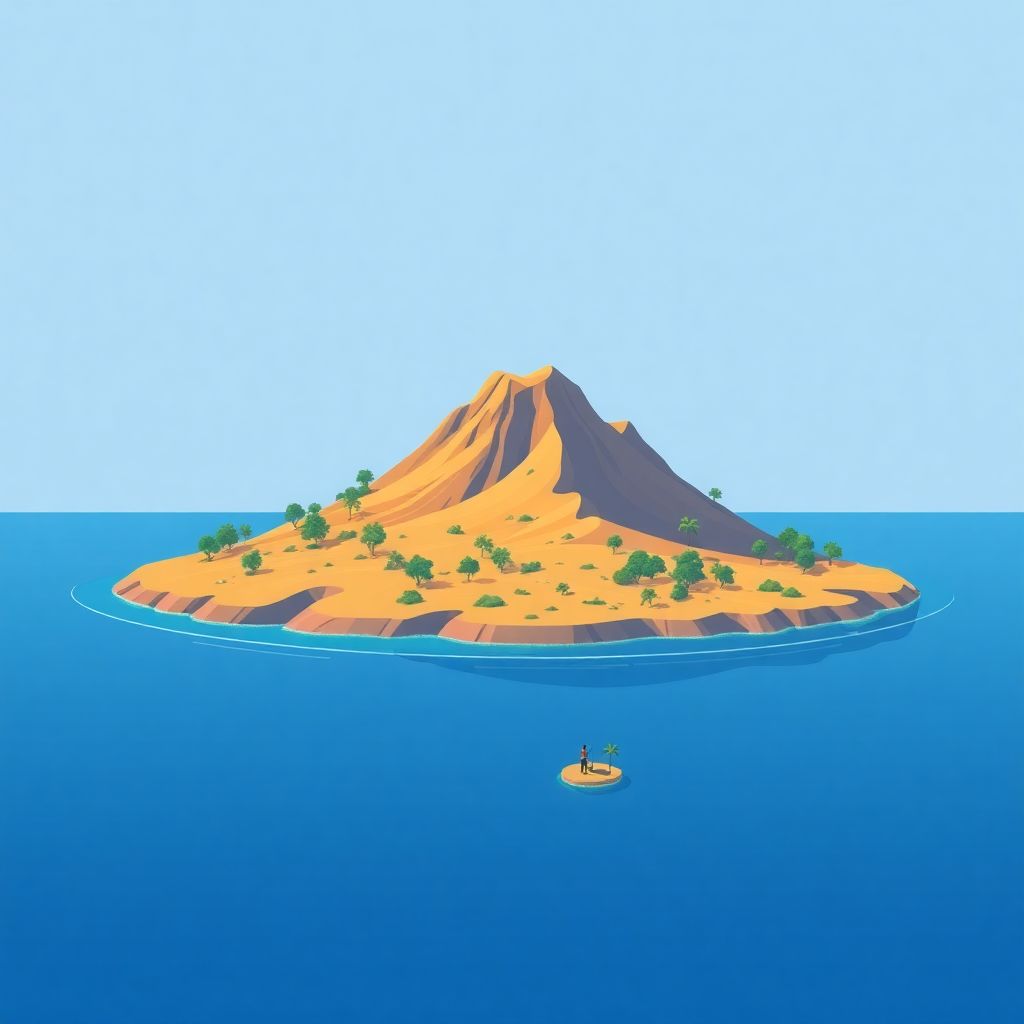 Curiosidade: Essa ilha isolada parece de outro planeta e intriga cientistas do mundo todo