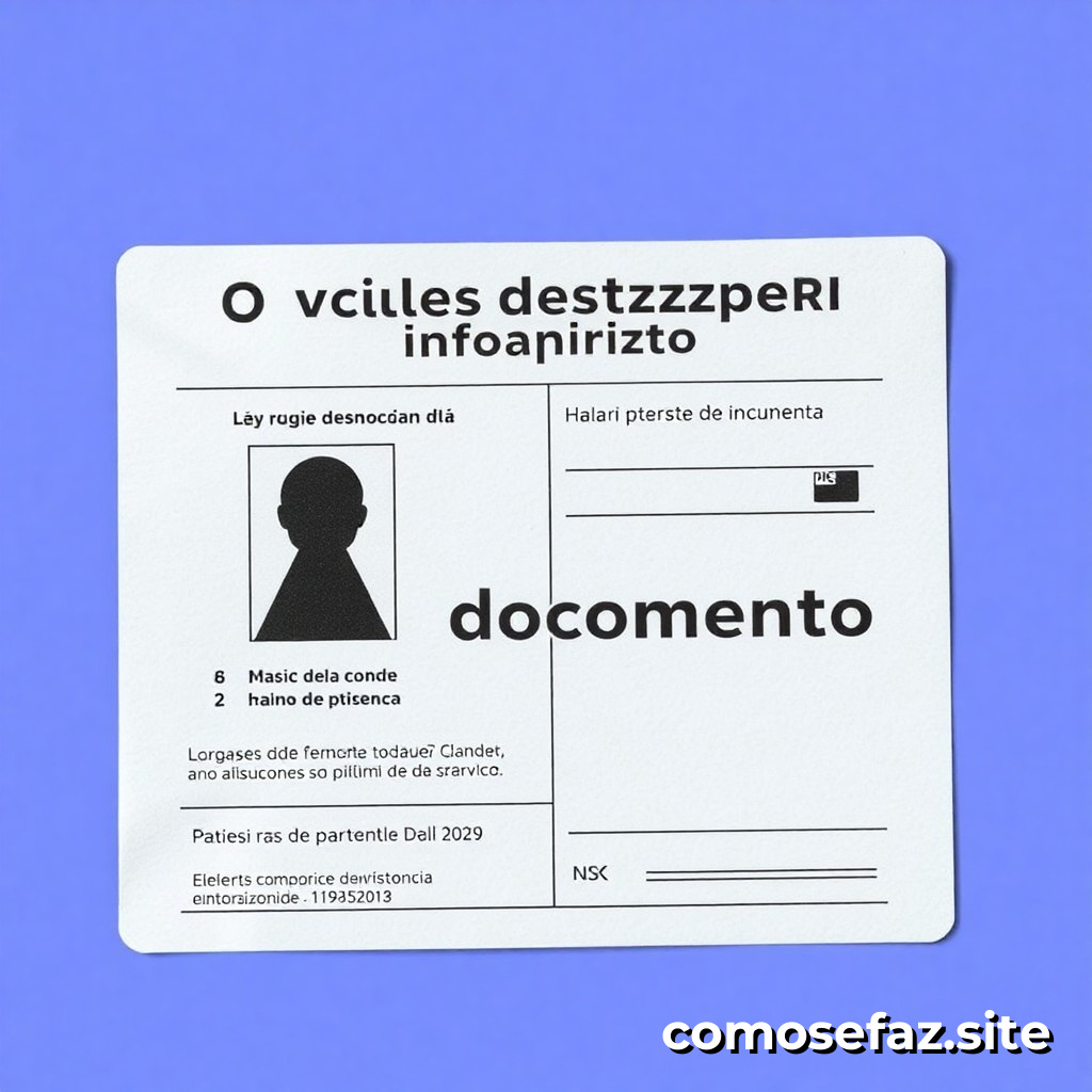 O que fazer se você perder seu documento de identidade